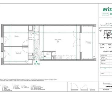 Appartement 3 pièces - - Photo 1