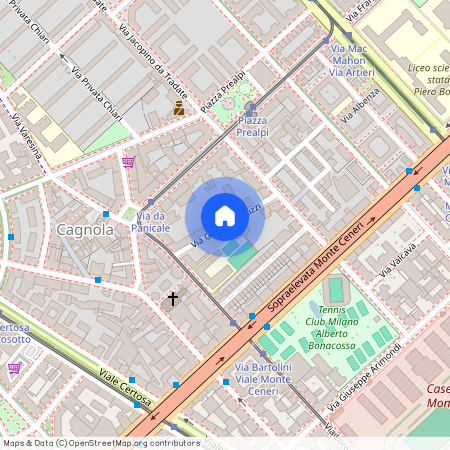 Via Giuseppe Cuzzi, Milan, Lombardy 20155