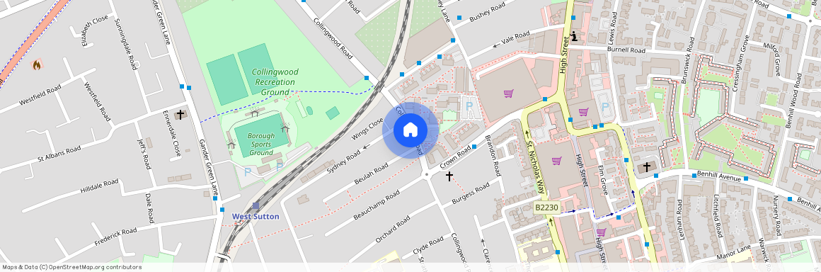 Collingwood Road, Sutton, SM1