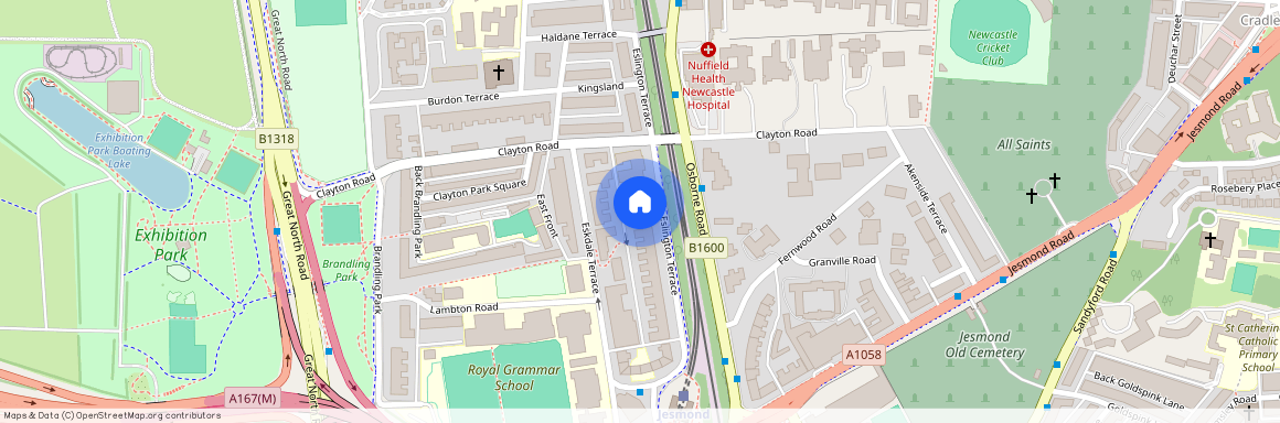 23B Eslington Terrace, Newcastle upon Tyne NE2