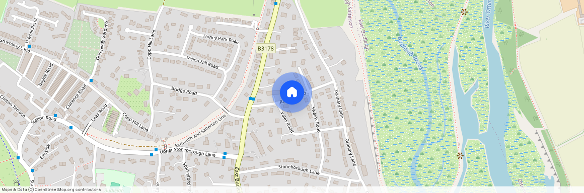 Raleigh Road, Budleigh Salterton, EX9