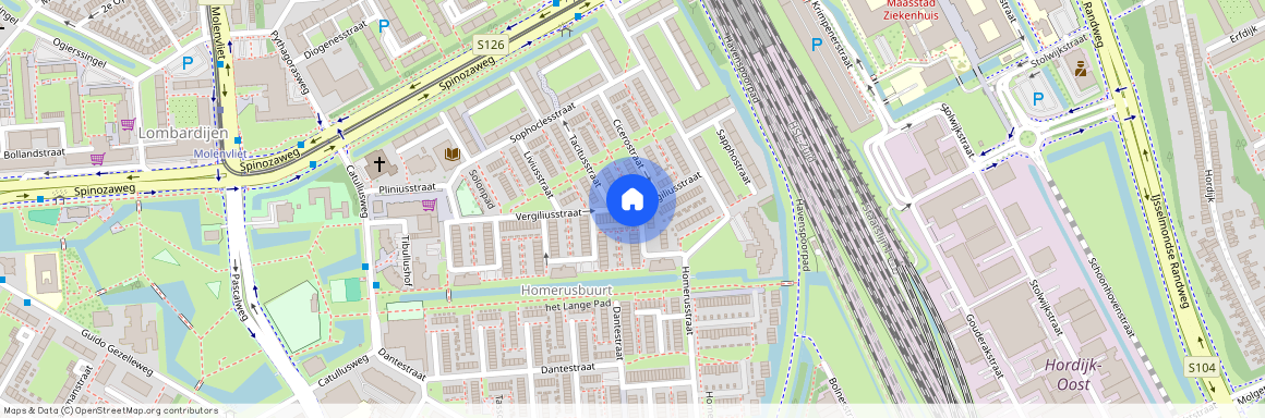 Lombardijen, 3076 XJ, Vergiliusstraat, Rotterdam