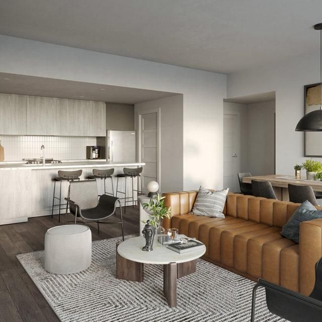 4 1/2 2 chambres à coucher 1 salle de bain - Photo 1