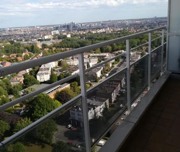 Lumineux studio au 24 ième étage à 1090 Jette  Loyer: 625 € - Foto 5