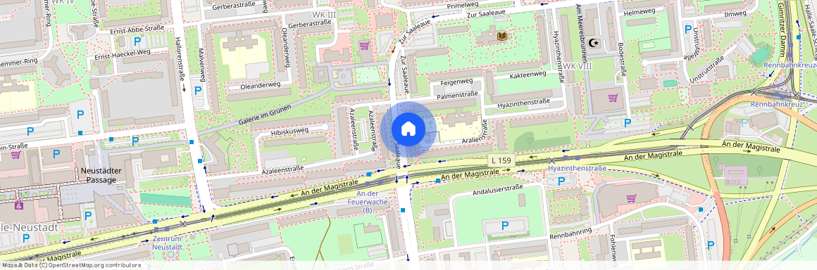 Zur Saaleaue 95 ·, 06122, Halle (Saale), 6. Etage ·, Nördliche Neustadt