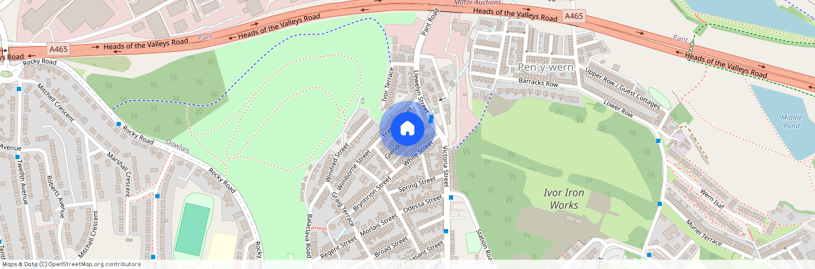 Glendower Street, Dowlais, Merthyr Tydfil, CF48