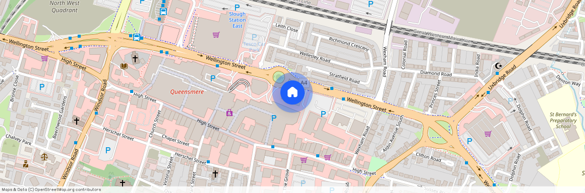 Wellington Street, Slough, Berkshire, SL1