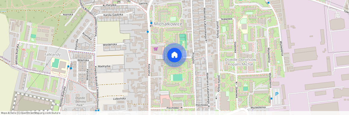 ul. Przyjaźni, Michałkowice, Siemianowice Śląskie, śląskie