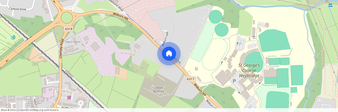 Woburn Hill, Addlestone, Surrey, KT15