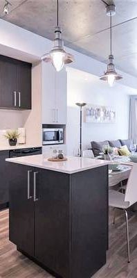 Montreal Furnished Condo Rental Fully Equiped - Bright 1 Bed, 1 Bath - Photo 1