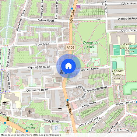 High Road, Wood Green, London. N22