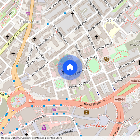 Surrey Street, Trelawny House Surrey Street, BS2