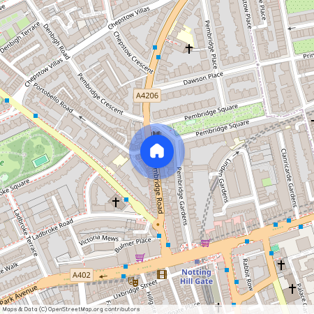 Notting Hill Gate, Notting Hill, Kensington & Chelsea, W11
