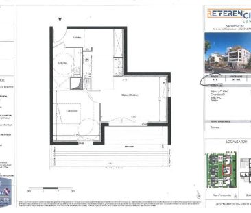 Appartement à louer 2 pièces 42.9m² - Photo 6