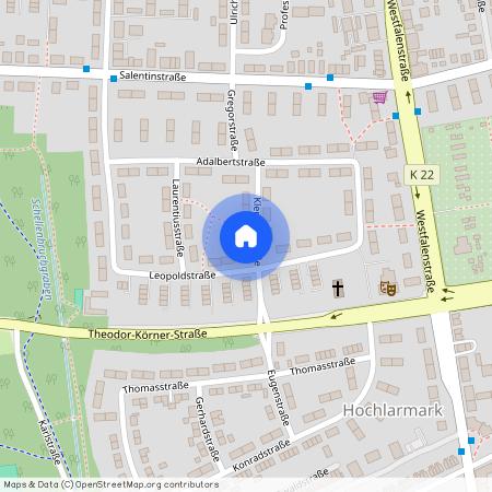 Klemensstraße 8, 45661, Recklinghausen