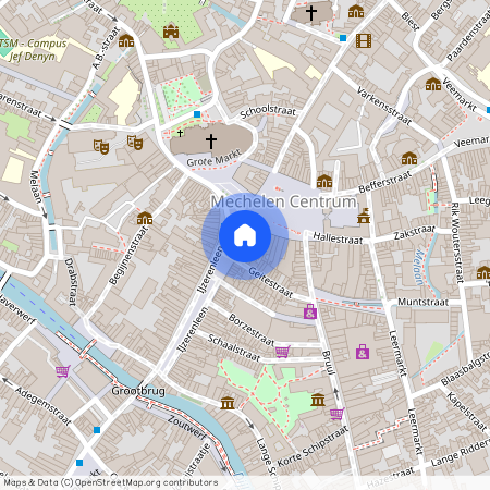 Vleeshouwersstraat, 1, 4A, 2800, Mechelen