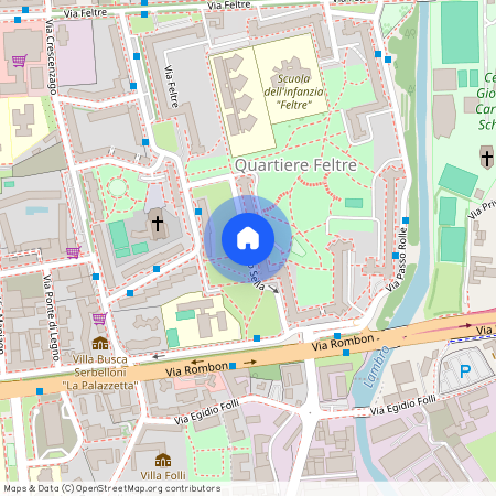 Via Passo Sella, Milan, Lombardy 20134