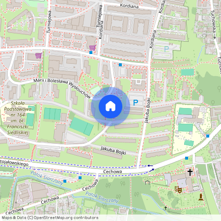 Podgórze Duchackie, Marii i Bolesława Wysłouchów, Kraków