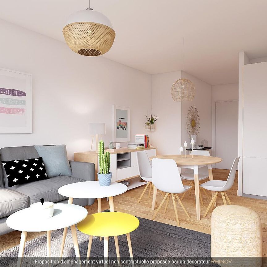 location Appartement T2 DE 44.29m² À CHAVILLE - Photo 1