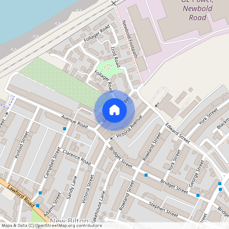 Gladstone Street, Rugby