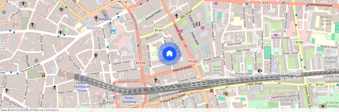 St Mark Street, Tower Hill, London, E1