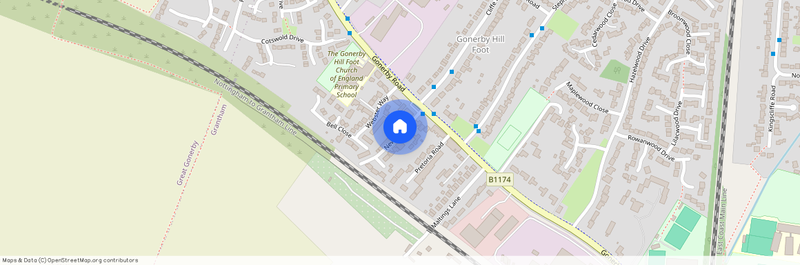 New Row, Grantham, NG31