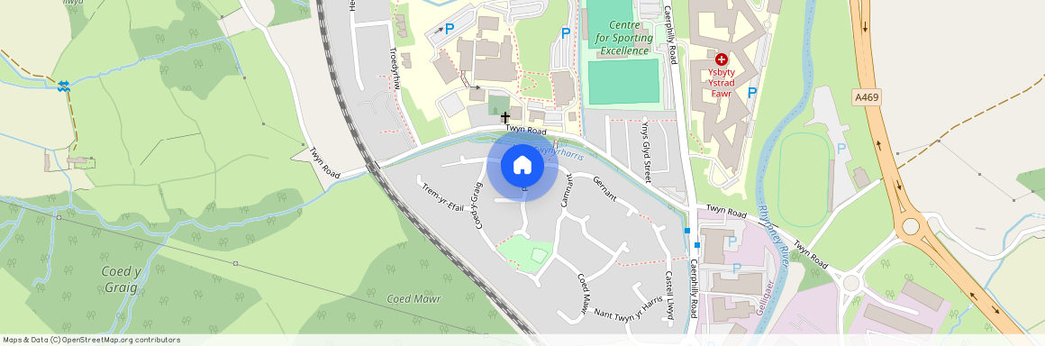 Camnant, Ystrad Mynach