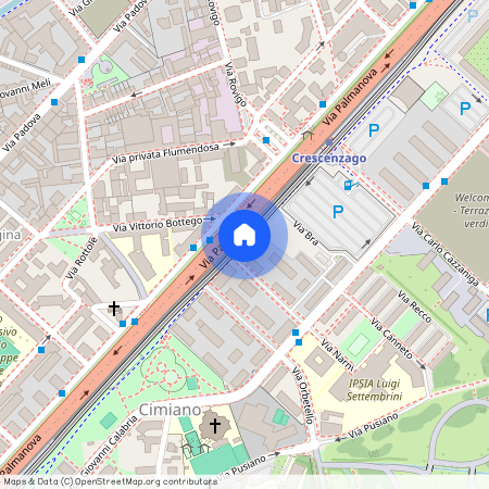 Via Palmanova, Włochy, Milan