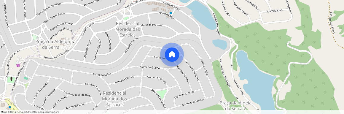 Alameda Cardeal, 201, Aldeia da Serra, Barueri, São Paulo, 06428270