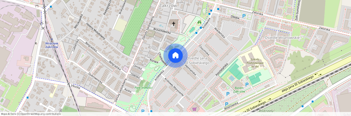 ul. Królewska, Zawidawie, Psie Pole, Wrocław, dolnośląskie