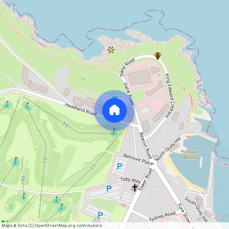 Headland Road, Newquay TR7