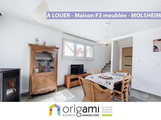 MOLSHEIM - Coquette maison 3P meublée - Photo 1