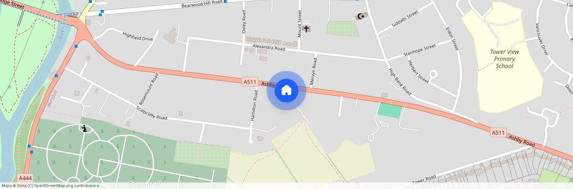 Ashby Road, Staffordshire, Burton Upon Trent, DE15