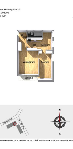 Lunnegatan 1 A - Foto 2