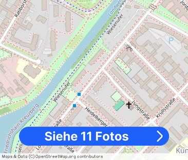 Mobilierte 2-Zi-Wohnung am Landwehrkanal mit Balkon (ab 1.2.2026) - Foto 1