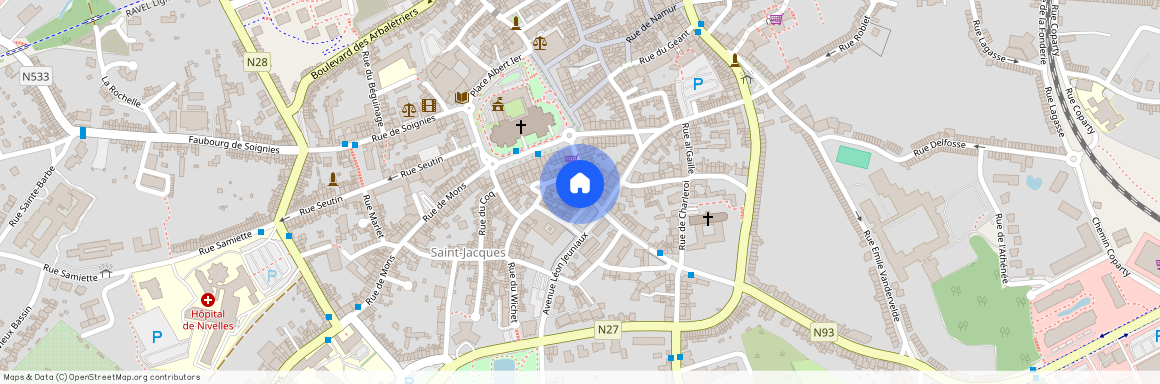 Rue De Saintes, 16, 1400, Nijvel