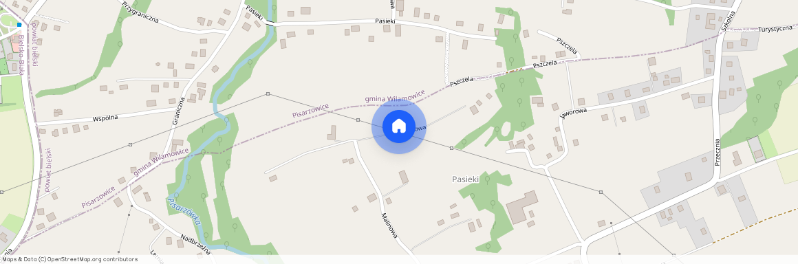 ul. Malinowa, Kozy, Kozy, bielski, śląskie