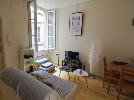 T2 27m² - Commerce - Location Appartement nantes : 28.64 m2 - Photo 1