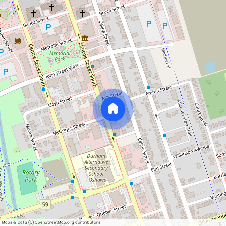 191 Simcoe Street Unit# Bsmt, Oshawa