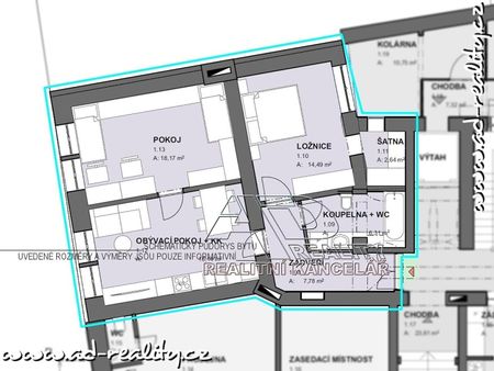 Pronájem bytu 2+1 65 m², Fráni Šrámka 1229, České Budějovice 3 - Photo 4