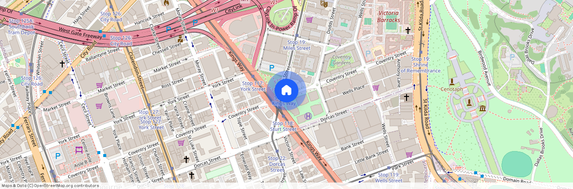 Coventry St, Southbank, Melbourne, Victoria VIC 3006