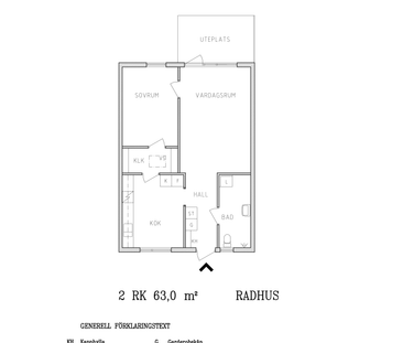 Hövdingavägen 42 C, våning None - Foto 1