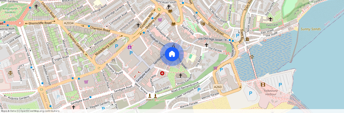 Flat 3, 4B Church Street, Folkestone, CT20 1SE