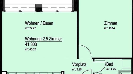 2½ Zimmer-Wohnung in Basel - Gundeldingen, möbliert, auf Zeit - Foto 3