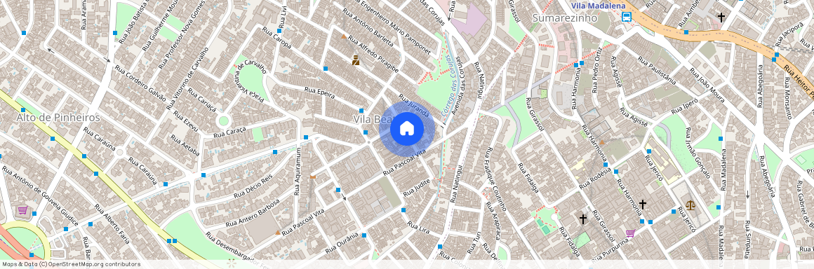 R Beatriz, Vila Madalena, São Paulo, SP