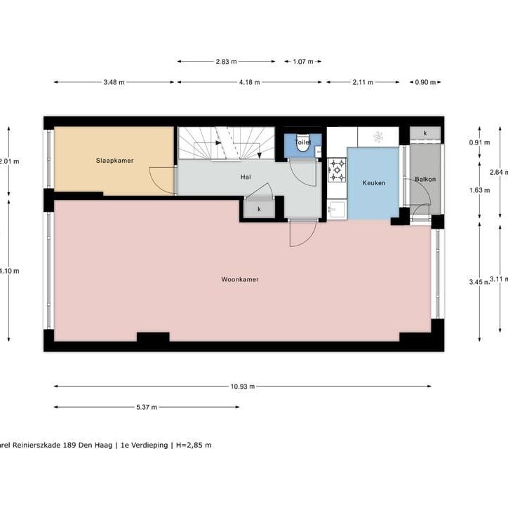 Carel Reinierszkade 189, Bezuidenhout-Oost, 2593HP, Den Haag - Photo 1