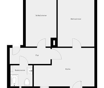 3 Raum-Wohnung-neu saniert - Photo 1