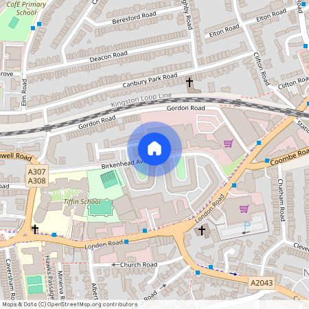 Gordon Road, Kingston Upon Thames, Surrey, KT2