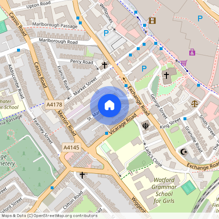 St. Marys Road, Watford, Hertfordshire, WD18