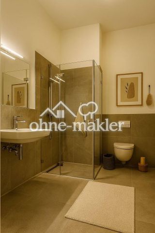 Erstbezug im Neubau: Möblierte 1-Zimmer-Wohnung mit Einbauküche und Waschmaschine - Foto 4